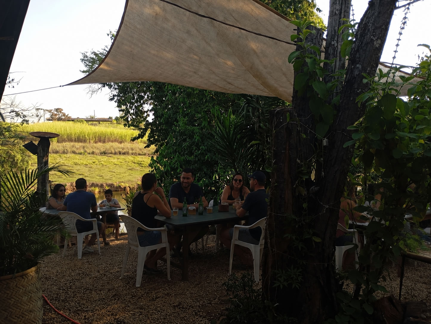Mesas externas, tudo de bom no verão
